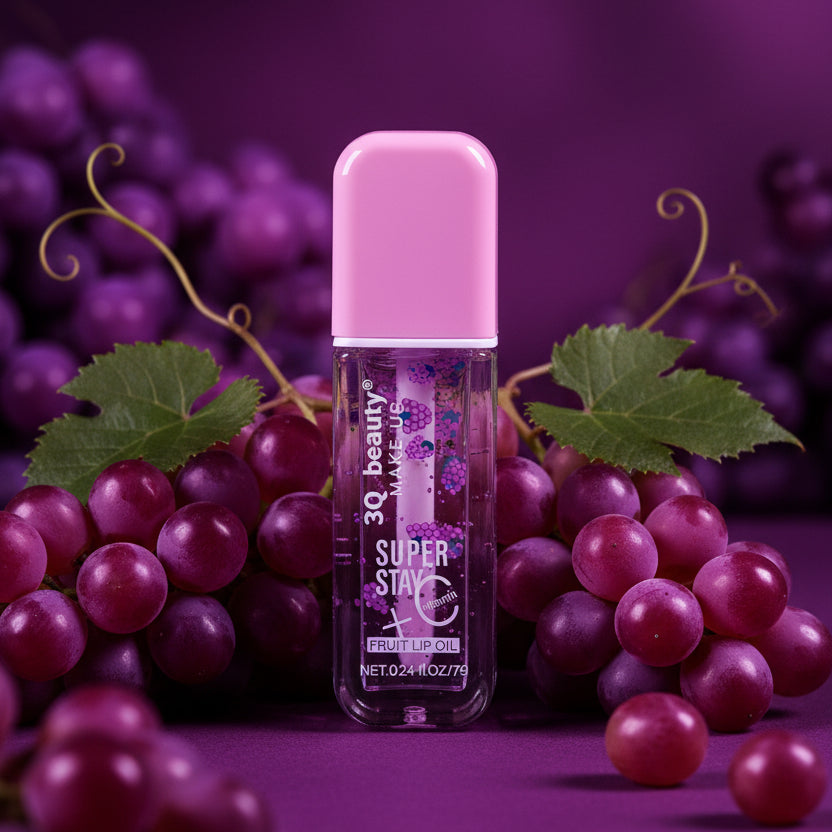 3Q Beauty Grape Lip Oil