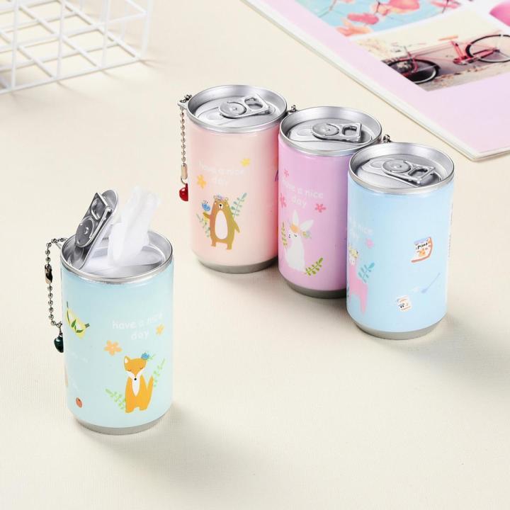 Cute Soda Can Wet Wipes β Portable Travel Tissue Dispenser
