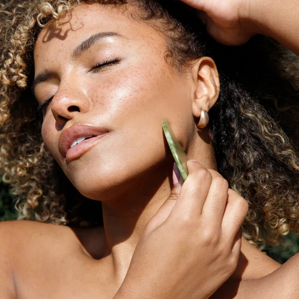 Gua Sha & Jade Roller Facial Massage Set
