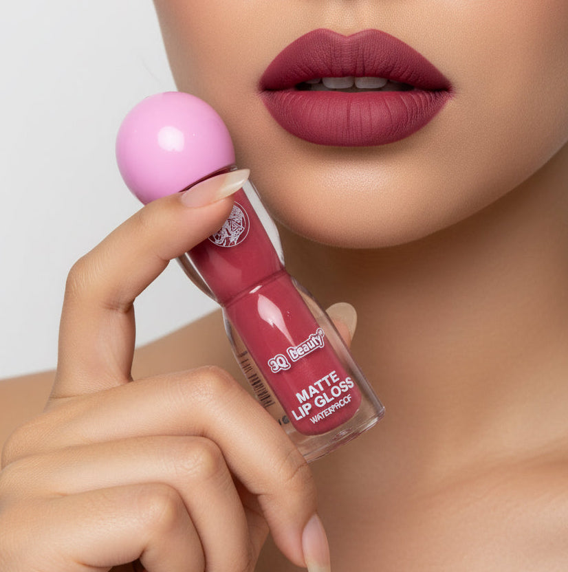 3Q Beauty Matte Lip Gloss Set – 12 Shades 💄✨