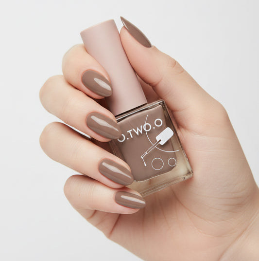 O.TWO.O Dark Nude Nail Polish