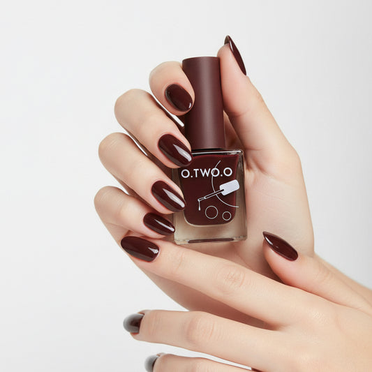 O.TWO.O Maroon Nail Polish