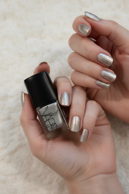 NARS Silver Shimmer Nail Colour