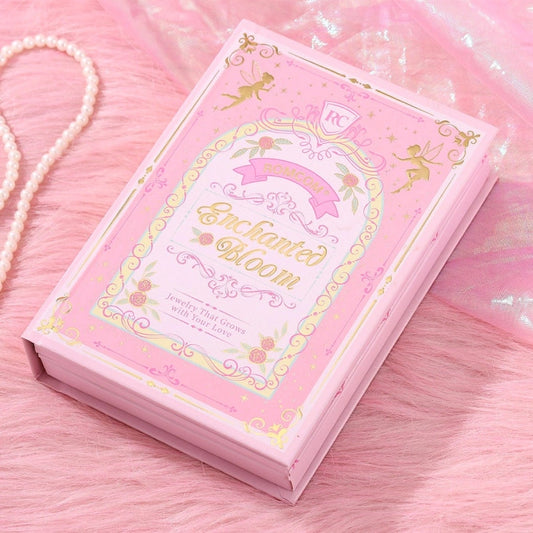 Romcom Enchanted Bloom Makeup Book Palette – All-in-One Eyeshadow, Blush, Highlighter, Contour & Lipstick Set