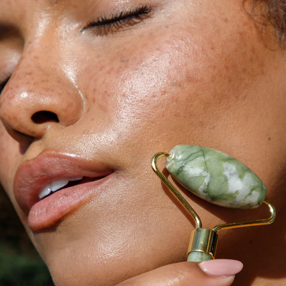 Gua Sha & Jade Roller Facial Massage Set